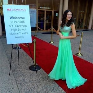 Mac Duggal Prom Evening Gown Pageant dress